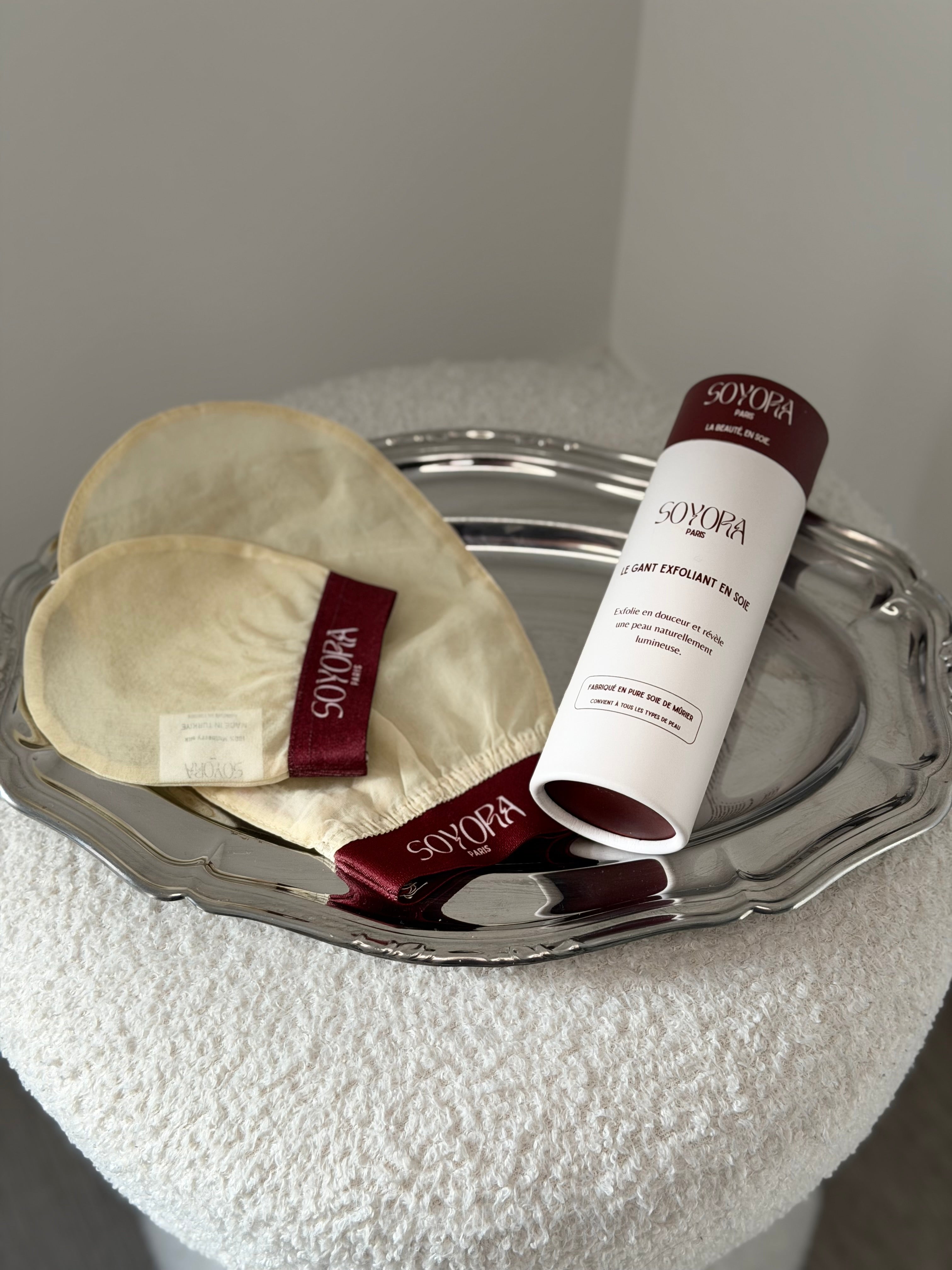 Duo gant exfoliant — Corps et Visage