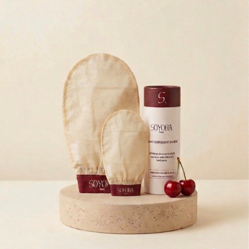 Duo gant exfoliant — Corps et Visage