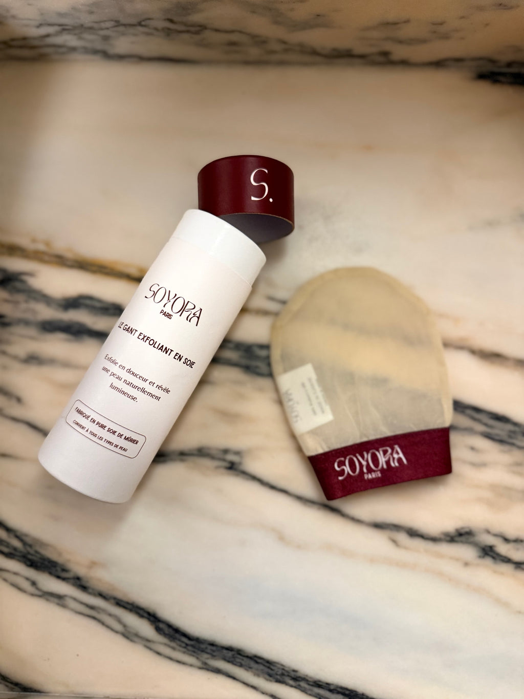 Duo gant exfoliant — Corps et Visage